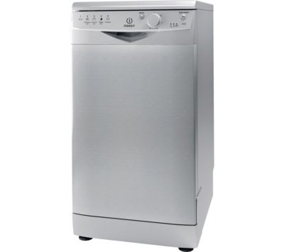 INDESIT  DSR15BS Slimline Dishwasher - Silver